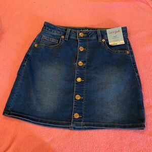 NWT cat and jack adjustable waist skirt size large 10/12